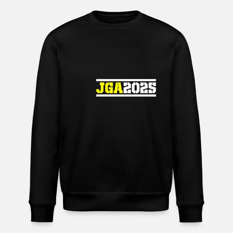 Jga 2025 Junggesellenabschied - Stanley/Stella Unisex Bio-Sweatshirt ROLLER - Schwarz