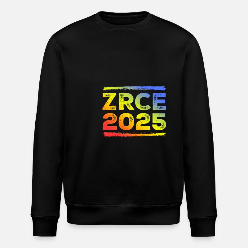 Zrce 2025 Bunt - Stanley/Stella Unisex Bio-Sweatshirt ROLLER - Schwarz