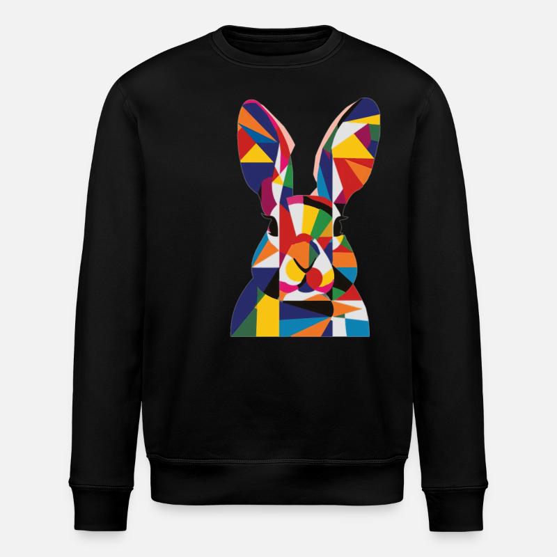 Lapin - Sweat bio ROLLER Stanley/Stella Unisexe - noir