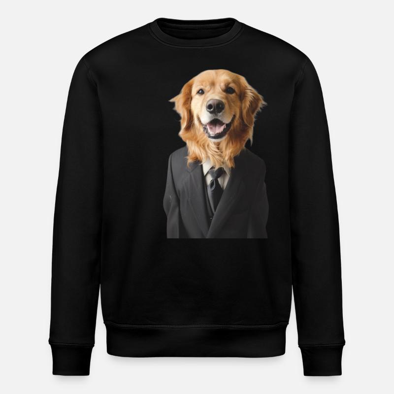 Chien - Sweat bio ROLLER Stanley/Stella Unisexe - noir