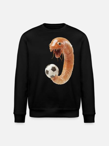 Wurm - Stanley/Stella Unisex Bio-Sweatshirt ROLLER - Schwarz