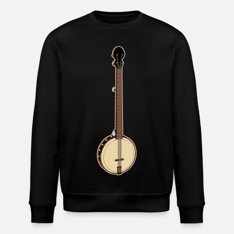 Banjo Bluegrass - Sweat bio ROLLER Stanley/Stella Unisexe - noir