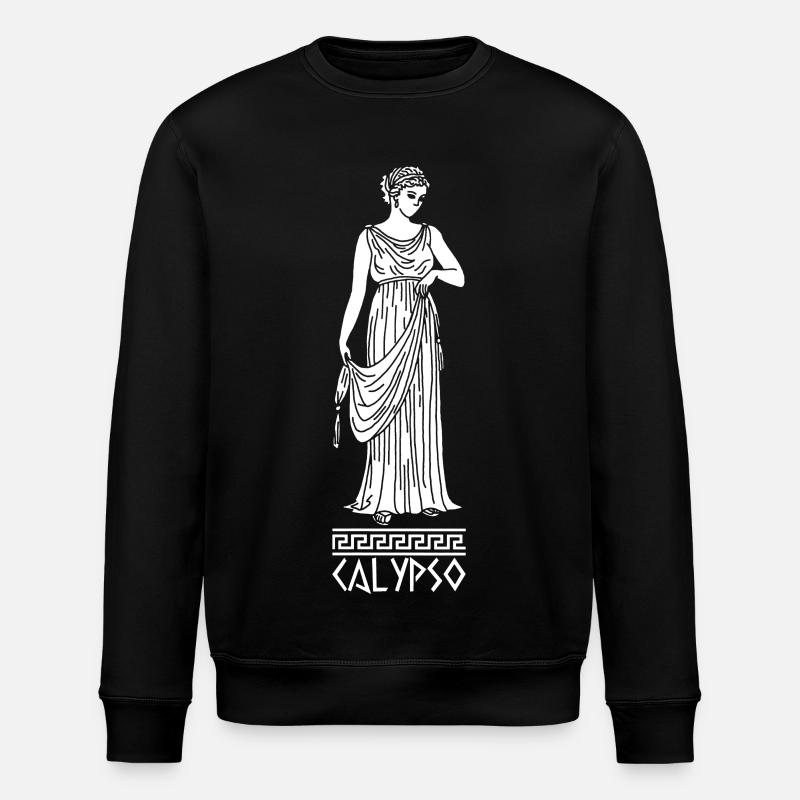 Calypso (blanc) - Sweat bio ROLLER Stanley/Stella Unisexe - noir