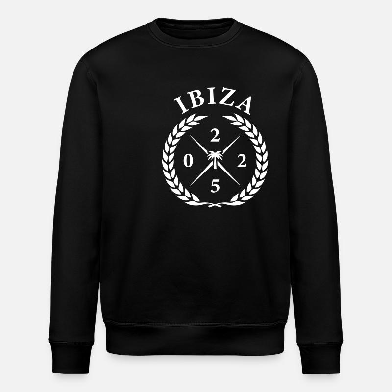 Ibiza 2025 - Stanley/Stella ROLLER Unisex Organic Sweatshirt - black
