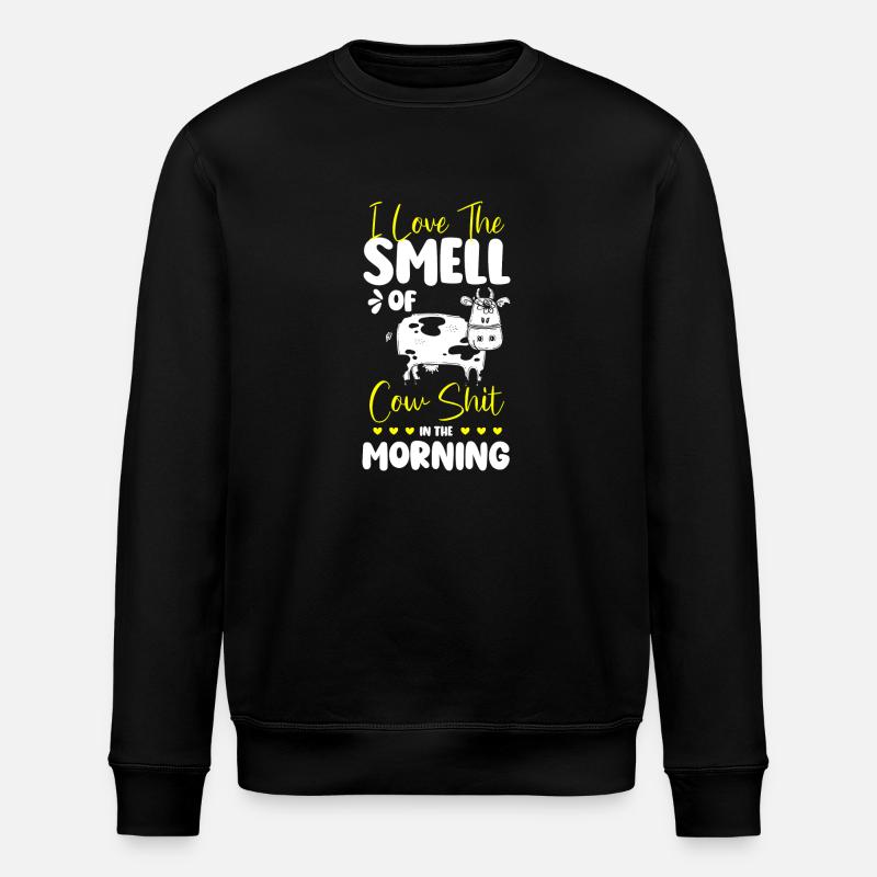 Éleveur de bovins Bétail - Sweat bio ROLLER Stanley/Stella Unisexe - noir