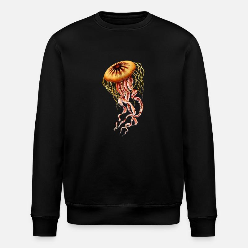 La méduse - Sweat bio ROLLER Stanley/Stella Unisexe - noir