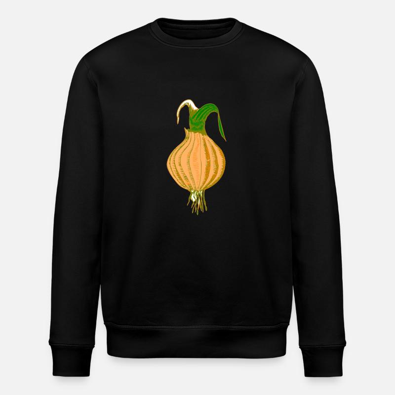 Zwiebel - Stanley/Stella Unisex Bio-Sweatshirt ROLLER - Schwarz