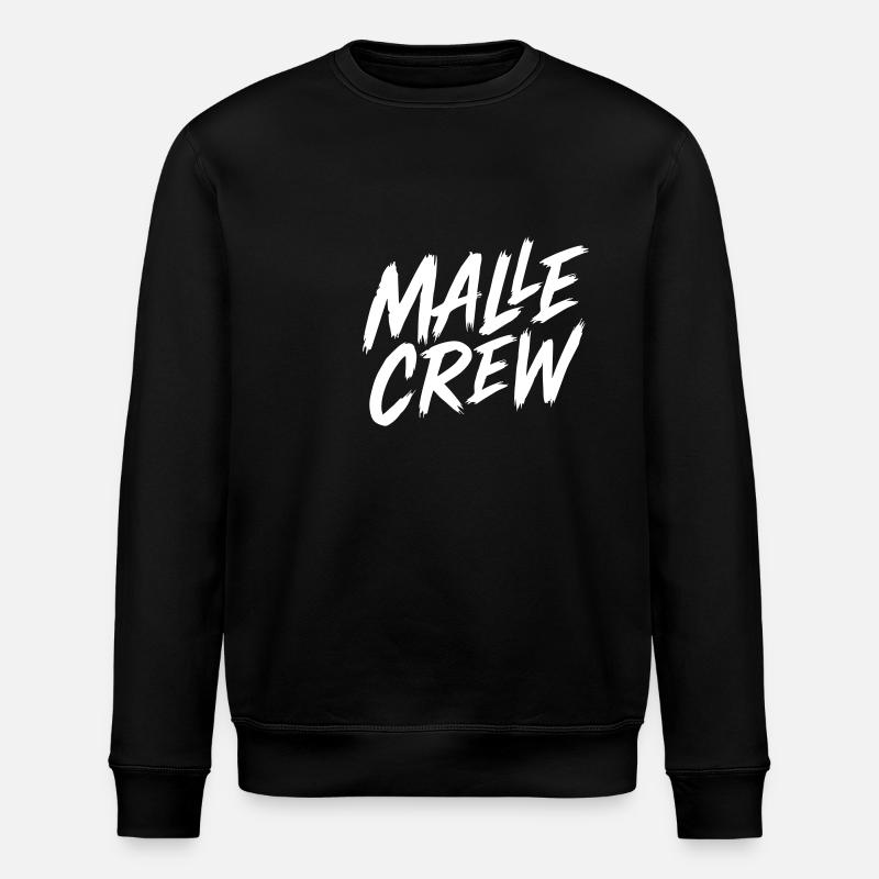 Malle Crew Mallorca - Stanley/Stella ROLLER Unisex Organic Sweatshirt - black