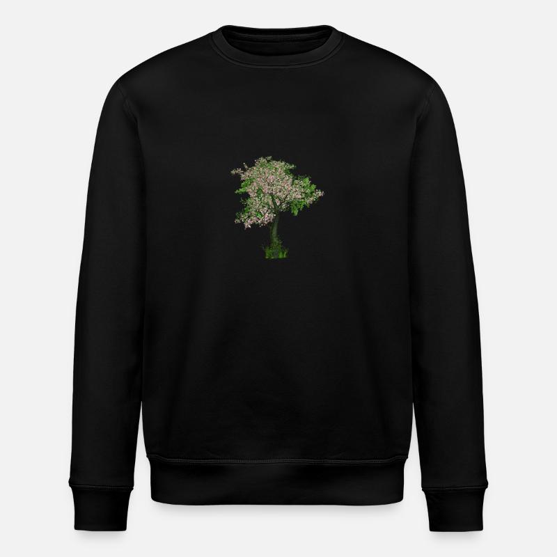 Arbre au printemps - Sweat bio ROLLER Stanley/Stella Unisexe - noir