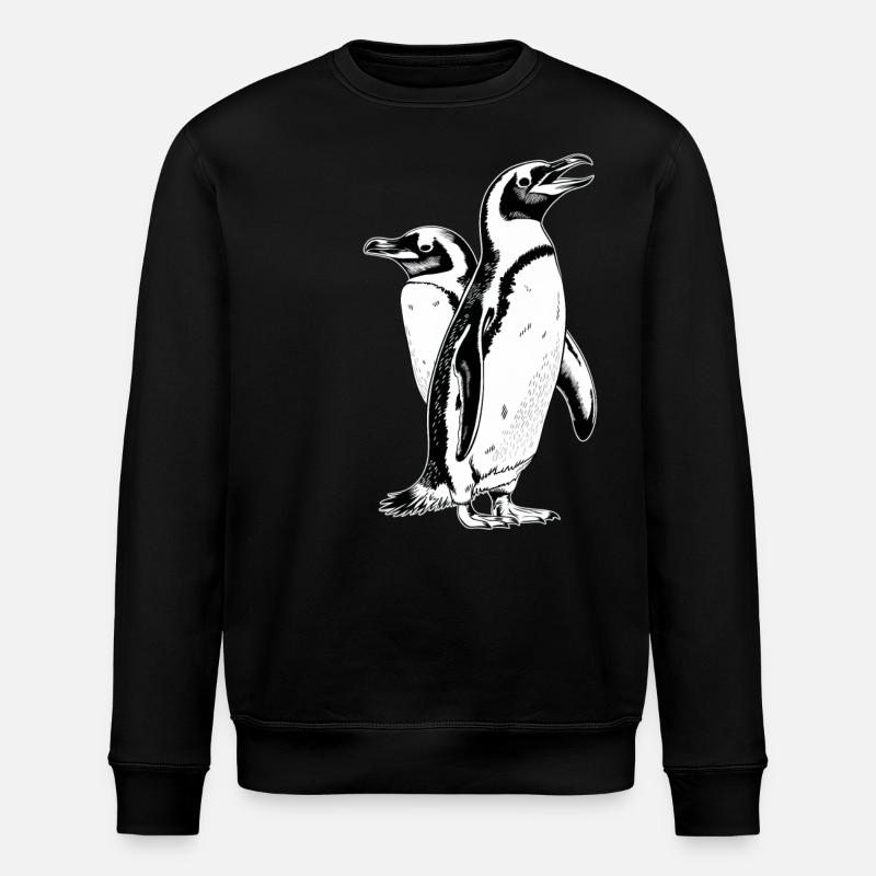 Pinguin - Stanley/Stella Unisex Bio-Sweatshirt ROLLER - Schwarz