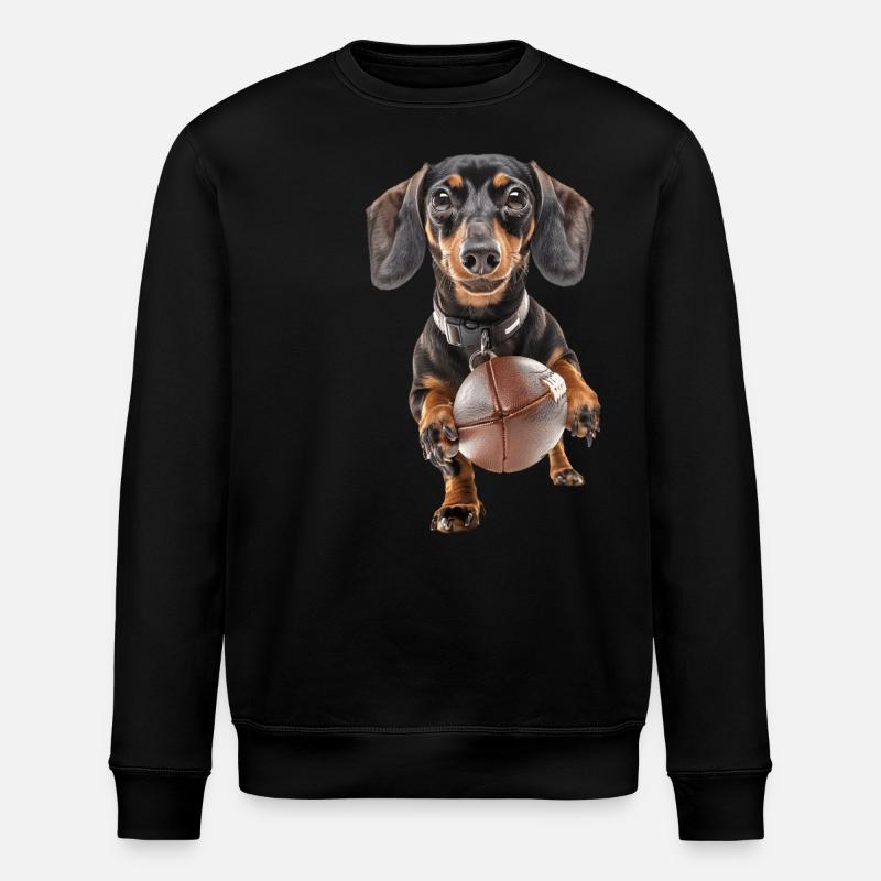 Teckel - Sweat bio ROLLER Stanley/Stella Unisexe - noir