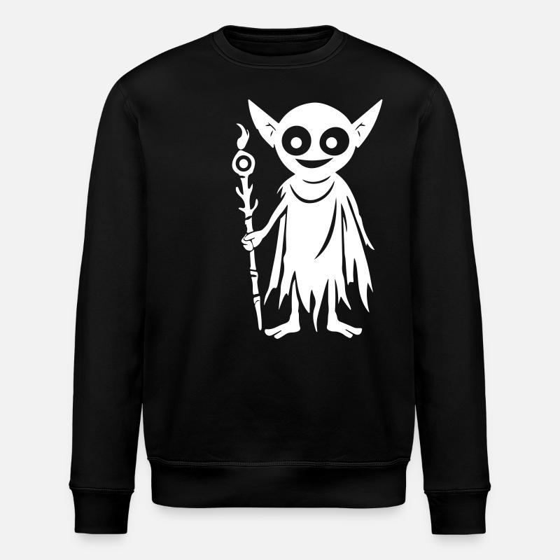 Goblin Ork - Stanley/Stella Unisex Bio-Sweatshirt ROLLER - Schwarz