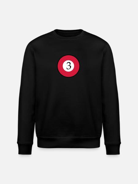 billard - Sweat bio ROLLER Stanley/Stella Unisexe - noir