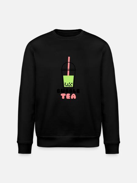 Bubble Tea - Stanley/Stella Unisex Bio-Sweatshirt ROLLER - Schwarz