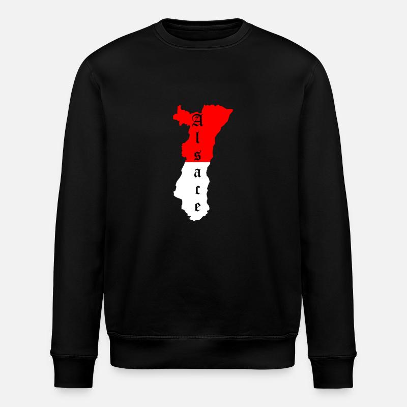 Alsace - Sweat bio ROLLER Stanley/Stella Unisexe - noir