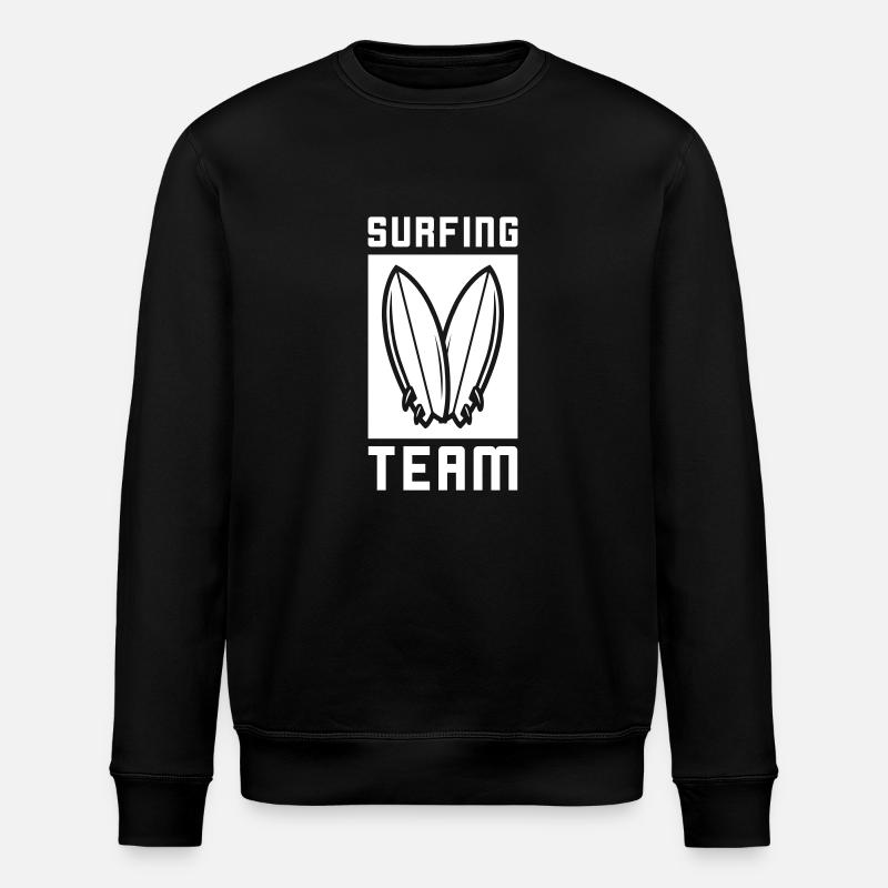 Équipe de surf - Sweat bio ROLLER Stanley/Stella Unisexe - noir