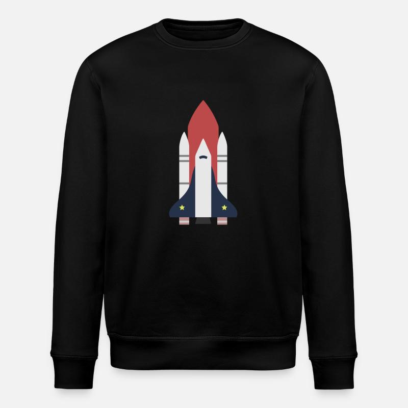 idée cadeau Rocket Space - Sweat bio ROLLER Stanley/Stella Unisexe - noir