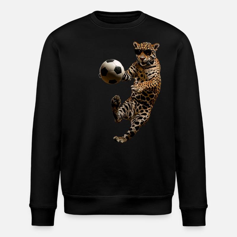 Jaguar - Stanley/Stella ROLLER Unisex Organic Sweatshirt - black