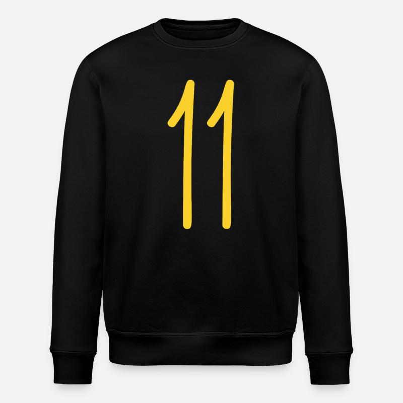 11 - Stanley/Stella Unisex Bio-Sweatshirt ROLLER - Schwarz