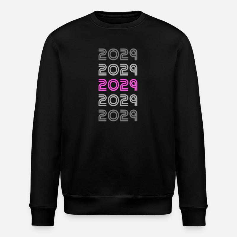 Retro 2029 - Stanley/Stella Unisex Bio-Sweatshirt ROLLER - Schwarz