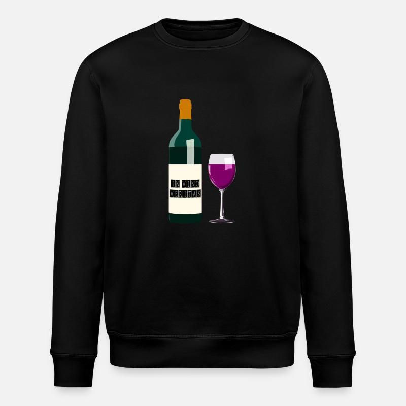 Wine - Stanley/Stella ROLLER Unisex Organic Sweatshirt - black