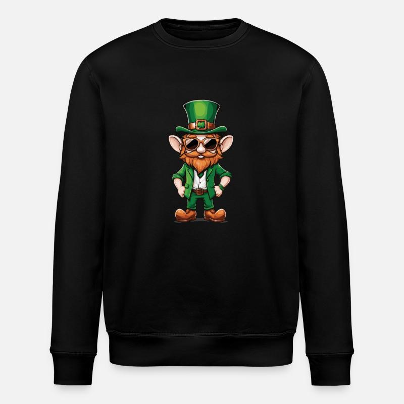 Cool Leprechaun - Sweat bio ROLLER Stanley/Stella Unisexe - noir