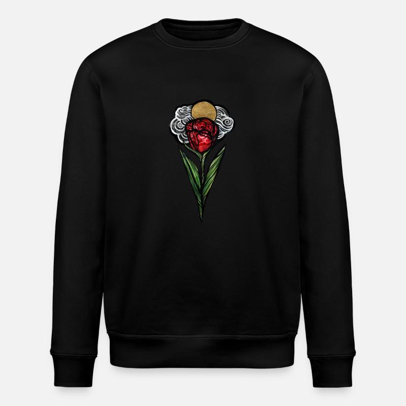 Rose - Stanley/Stella Unisex Bio-Sweatshirt ROLLER - Schwarz