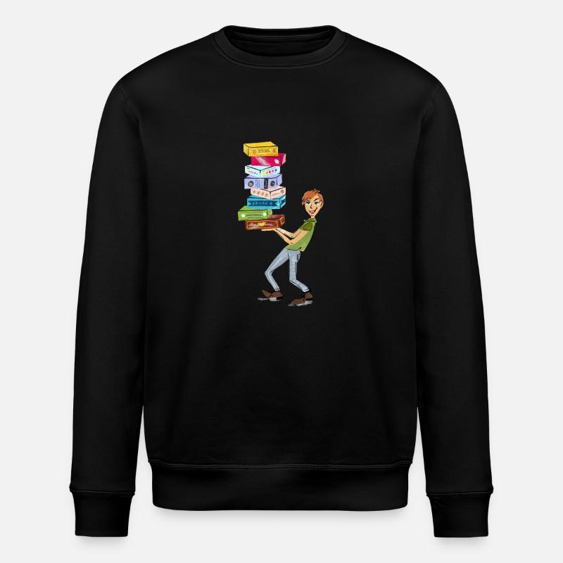 Brettspiel Fan - Stanley/Stella Unisex Bio-Sweatshirt ROLLER - Schwarz