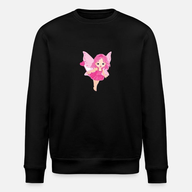 Feenflügel - Stanley/Stella Unisex Bio-Sweatshirt ROLLER - Schwarz