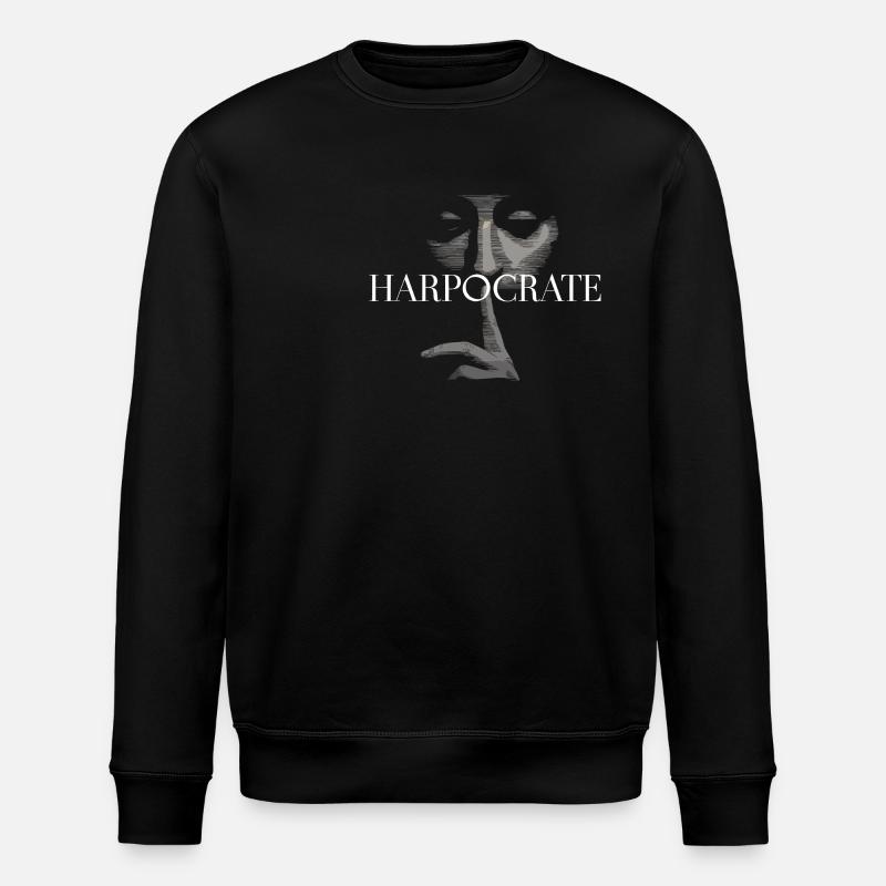 Harpocrate - Sweat bio ROLLER Stanley/Stella Unisexe - noir