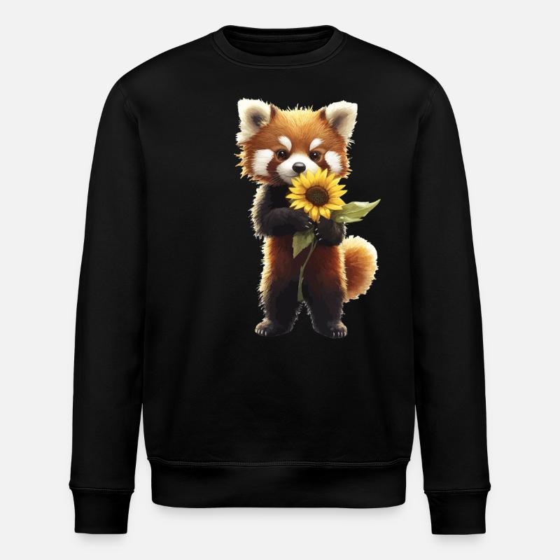 Alpaka - Stanley/Stella Unisex Bio-Sweatshirt ROLLER - Schwarz