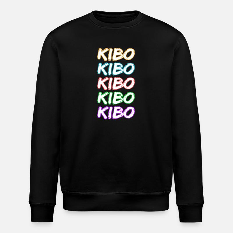 Gift for Kibo - Stanley/Stella ROLLER Unisex Organic Sweatshirt - black