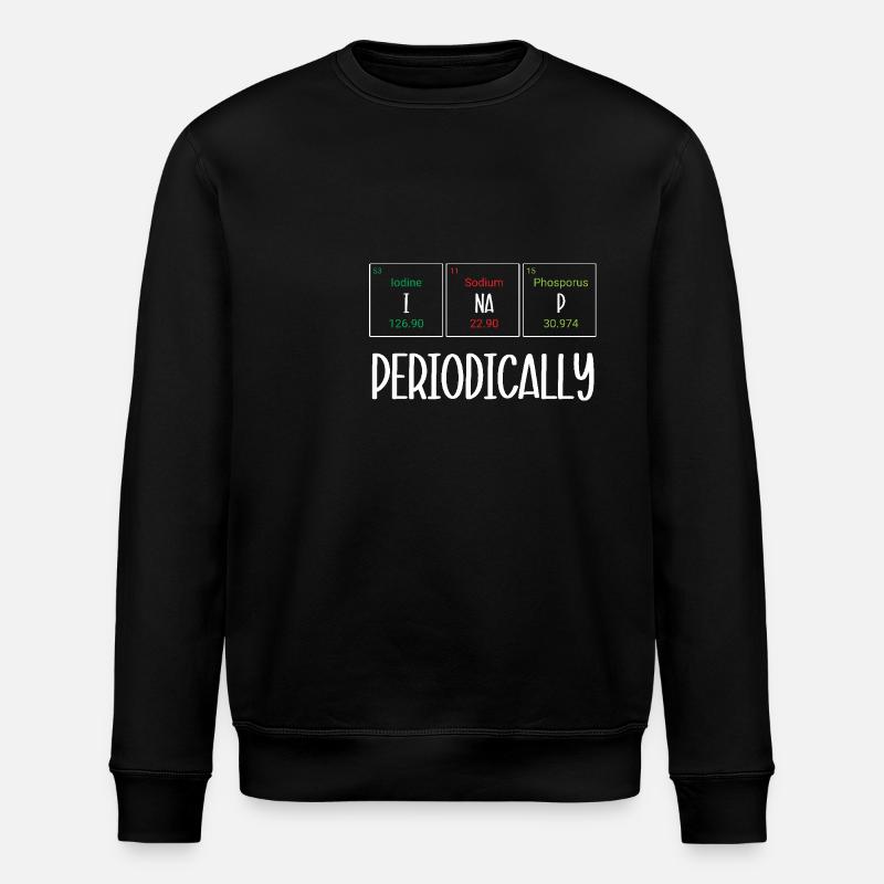 Tableau périodique - Sweat bio ROLLER Stanley/Stella Unisexe - noir