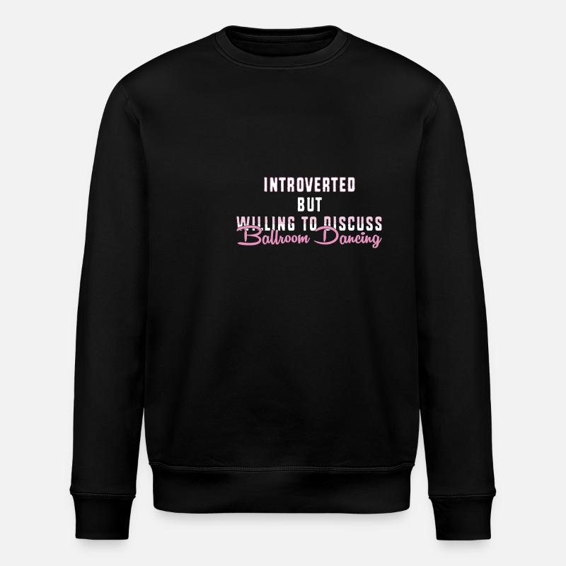 Walzer Paartanz - Stanley/Stella Unisex Bio-Sweatshirt ROLLER - Schwarz