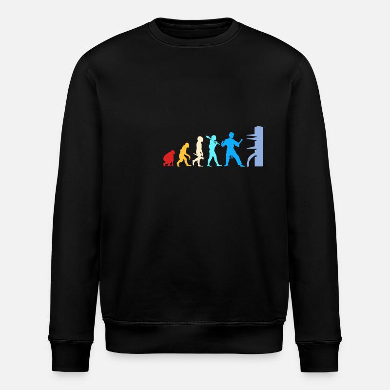 Wing Chun - Stanley/Stella Unisex Bio-Sweatshirt ROLLER - Schwarz