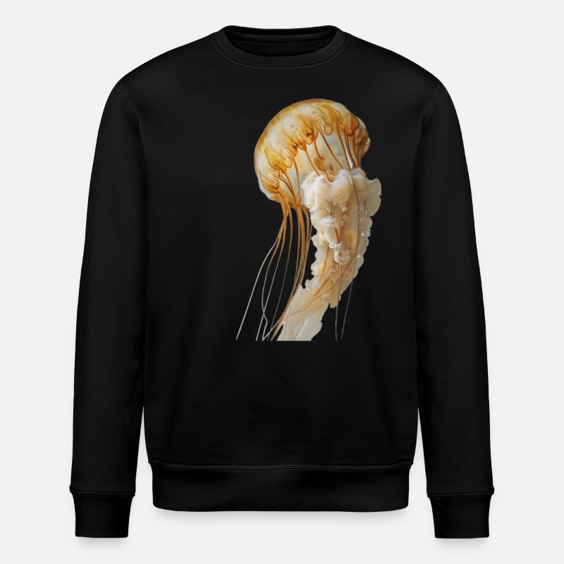 Méduse - Sweat bio ROLLER Stanley/Stella Unisexe - noir