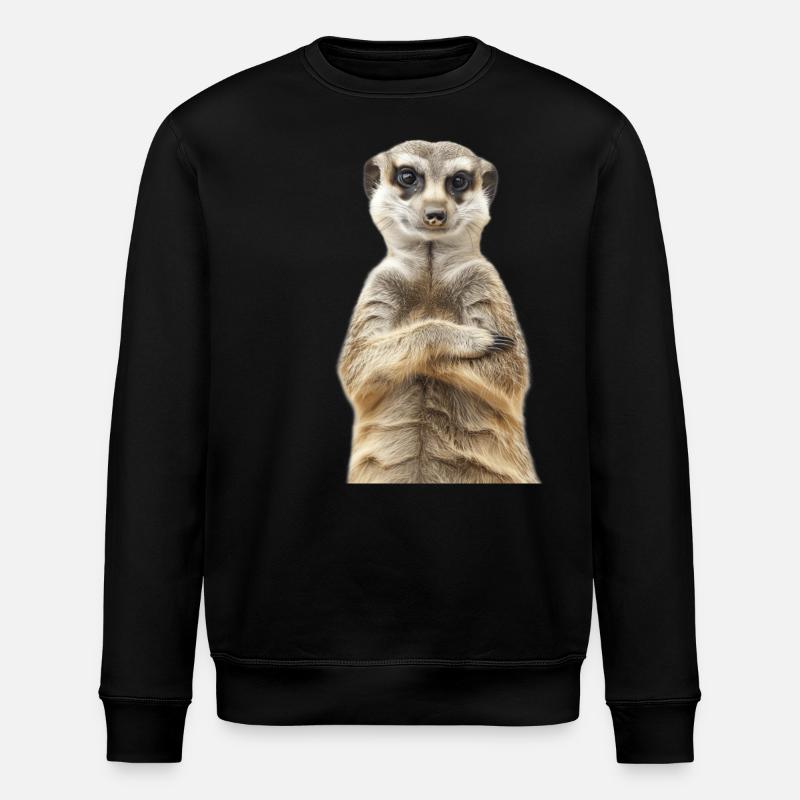 Suricate - Sweat bio ROLLER Stanley/Stella Unisexe - noir