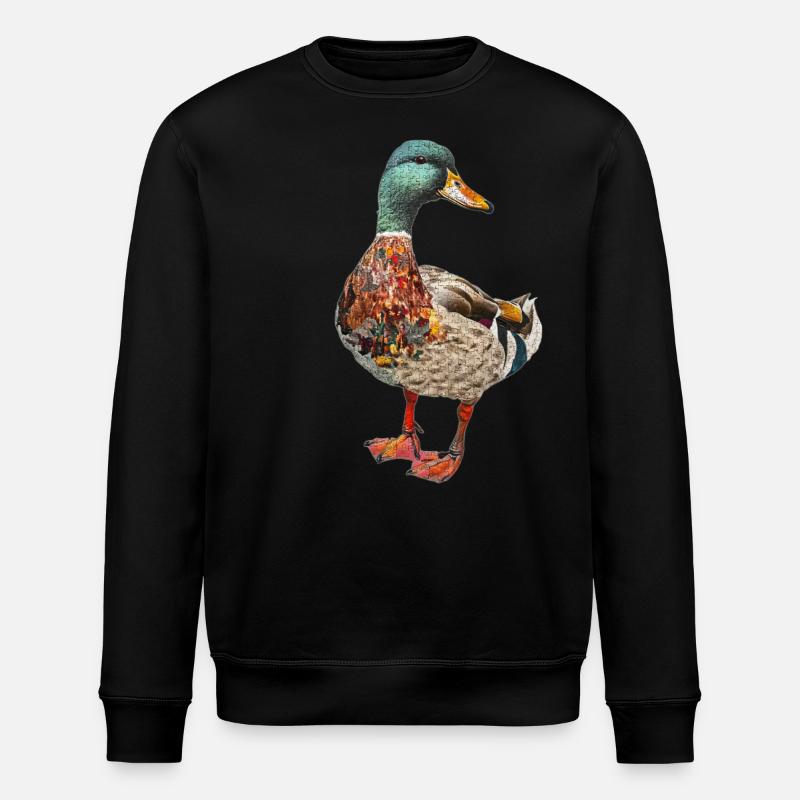 Canard - Sweat bio ROLLER Stanley/Stella Unisexe - noir