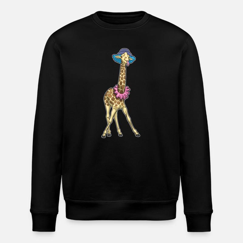 Clown girafe - Sweat bio ROLLER Stanley/Stella Unisexe - noir
