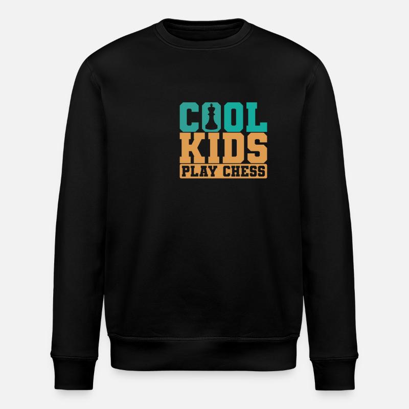 Échecs Cool Kids Play Chess - Sweat bio ROLLER Stanley/Stella Unisexe - noir