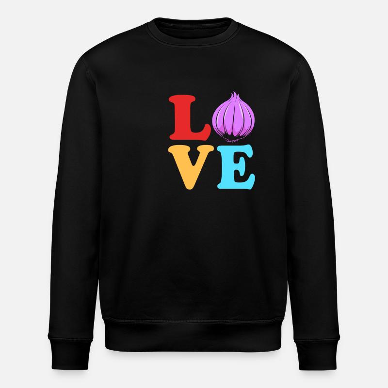 Zwiebel - Stanley/Stella Unisex Bio-Sweatshirt ROLLER - Schwarz