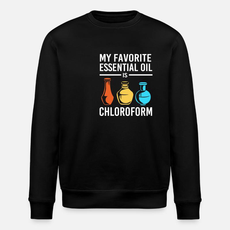Ätherisches Öl - Stanley/Stella Unisex Bio-Sweatshirt ROLLER - Schwarz