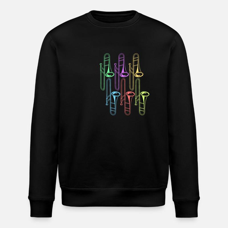 Trombone - Sweat bio ROLLER Stanley/Stella Unisexe - noir