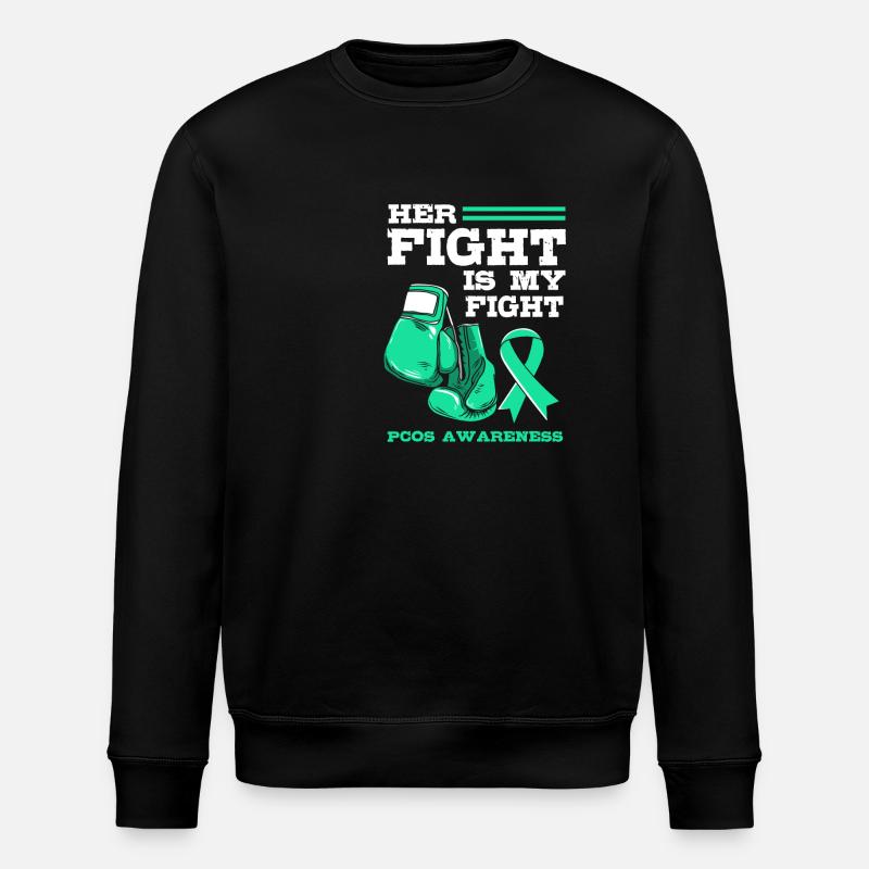 Sensibilisation au SOPK - Sweat bio ROLLER Stanley/Stella Unisexe - noir