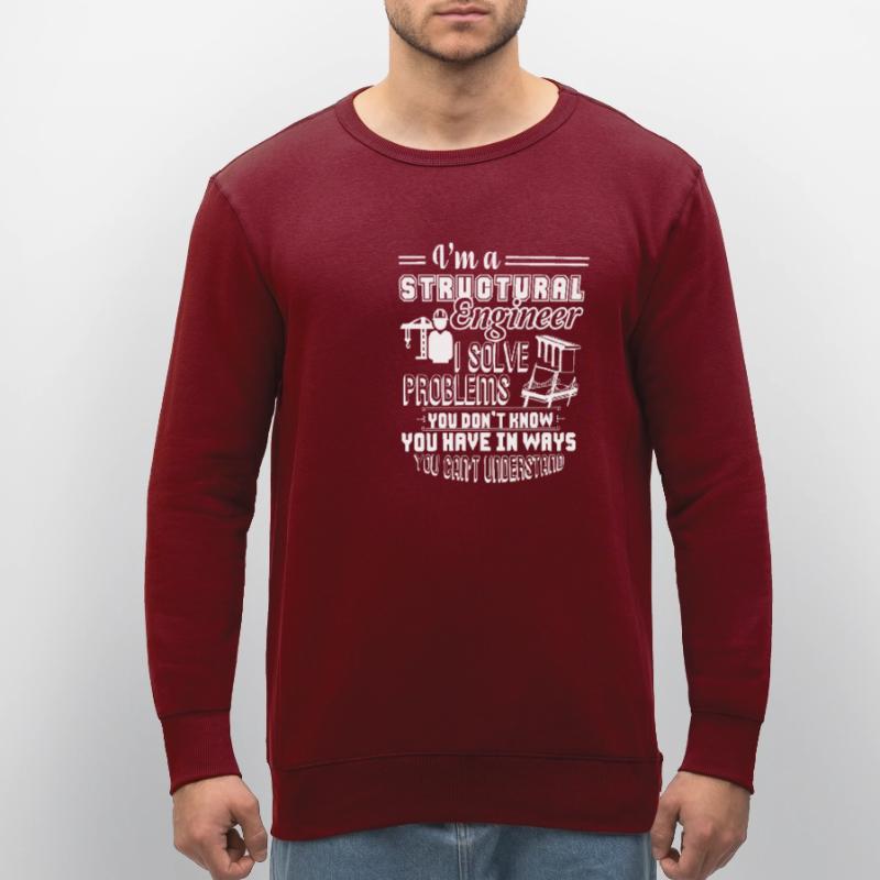 Structural Engineer I Am A Structural Engineer Stanley/Stella ROLLER Unisex Organic Sweatshirt