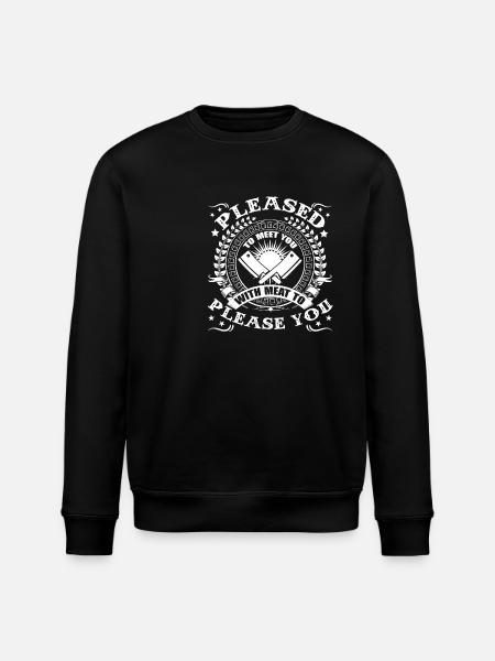Butcher Funny Butcher - Stanley/Stella ROLLER Unisex Organic Sweatshirt - black
