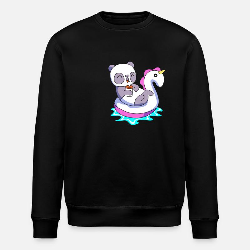 Pool Party - Stanley/Stella ROLLER Unisex Organic Sweatshirt - black
