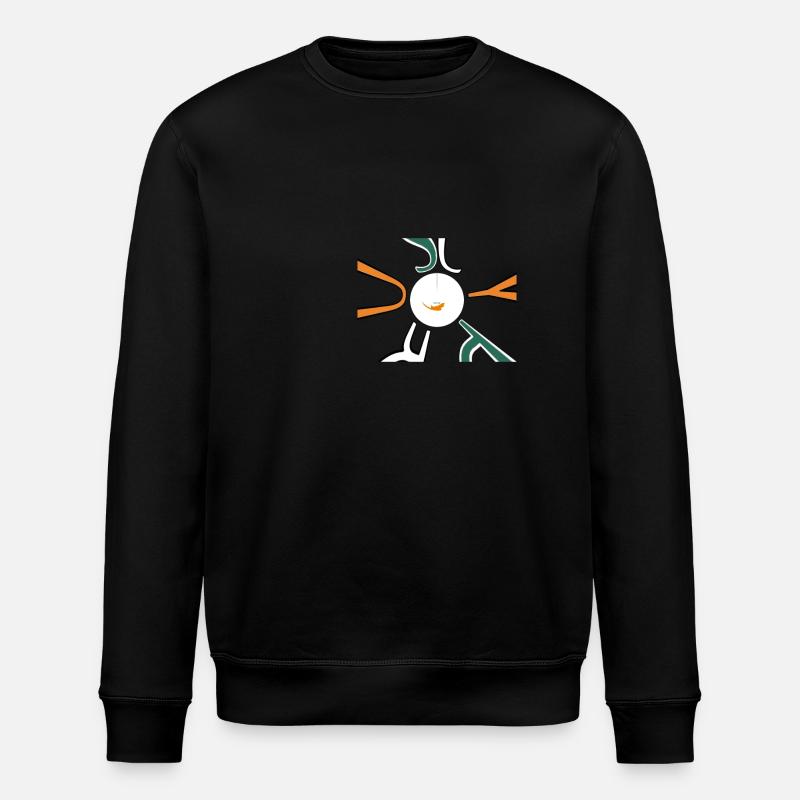 Zypern Flagge Nikosia - Stanley/Stella Unisex Bio-Sweatshirt ROLLER - Schwarz