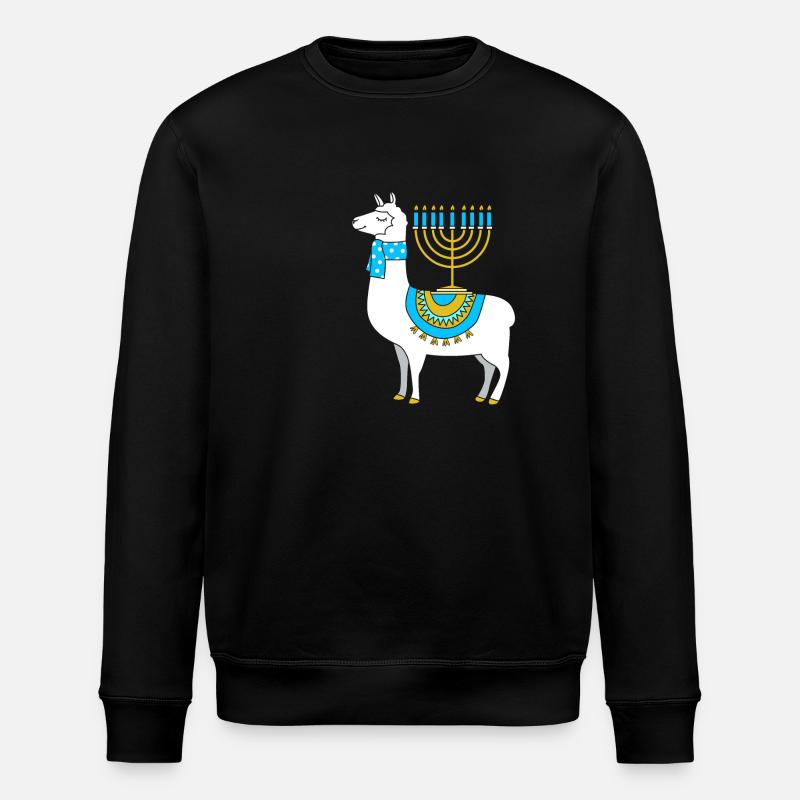 Hanoucca - Sweat bio ROLLER Stanley/Stella Unisexe - noir
