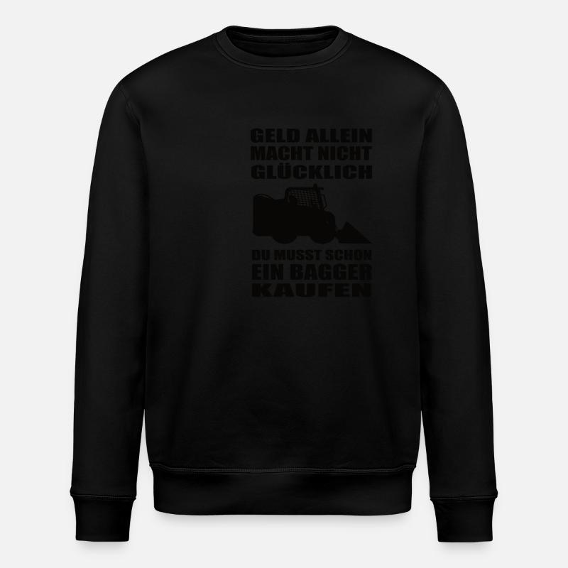 Paysagiste - Sweat bio ROLLER Stanley/Stella Unisexe - noir